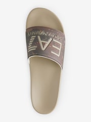 Szary - Klapki gumowe z logo Emporio Armani - Image 3 of 5