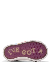 Clarks Red Canvas Roald Dahl Foxing Hi Toddler Canvas - Image 8 of 8