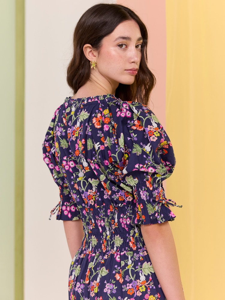 Cath Kidston Poplin 100% katoenen jurk - Image 4 of 5