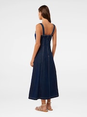 Forever New Blue 100% Cotton Amelia Denim Dress - Image 2 of 4