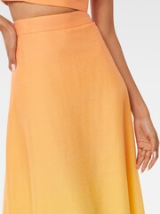 Forever New Yellow Celeste Petite Formal Midi Skirt - Image 3 of 5