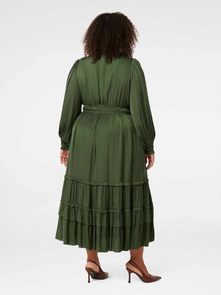 Forever New Eleanor Curve Plissiertes Taillen-Midikleid - Bild 2 von 4