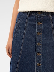 Forever New Leighton Denim Midi-Rock - Bild 3 von 5
