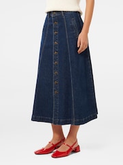 Forever New Leighton Denim Midi-Rock - Bild 4 von 5