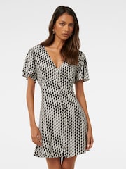 Forever New Pria Petite Button Through Mini Dress - Изображение 1 из 5
