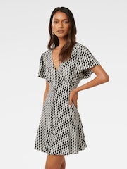 Forever New Pria Petite Button Through Mini Dress - Изображение 4 из 5