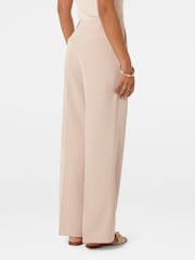 Forever New Cream Kiandra Wide Leg Trousers - Image 2 of 5
