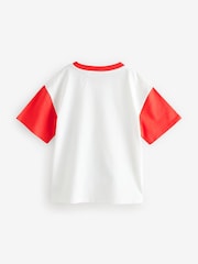Little Bird by Jools Oliver Red Oversized Short Sleeve T-Shirt - Image 2 of 6