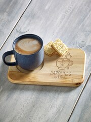 Personalised "tea-cup" Tea Board by Loveabode - Image 3 of 4