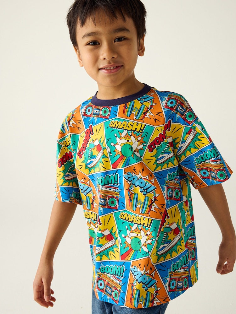 Multicolor - Little Bird by Jools Oliver Short Sleeve Colourful T-Shirts 2 Pack - Imagen 8 de 8