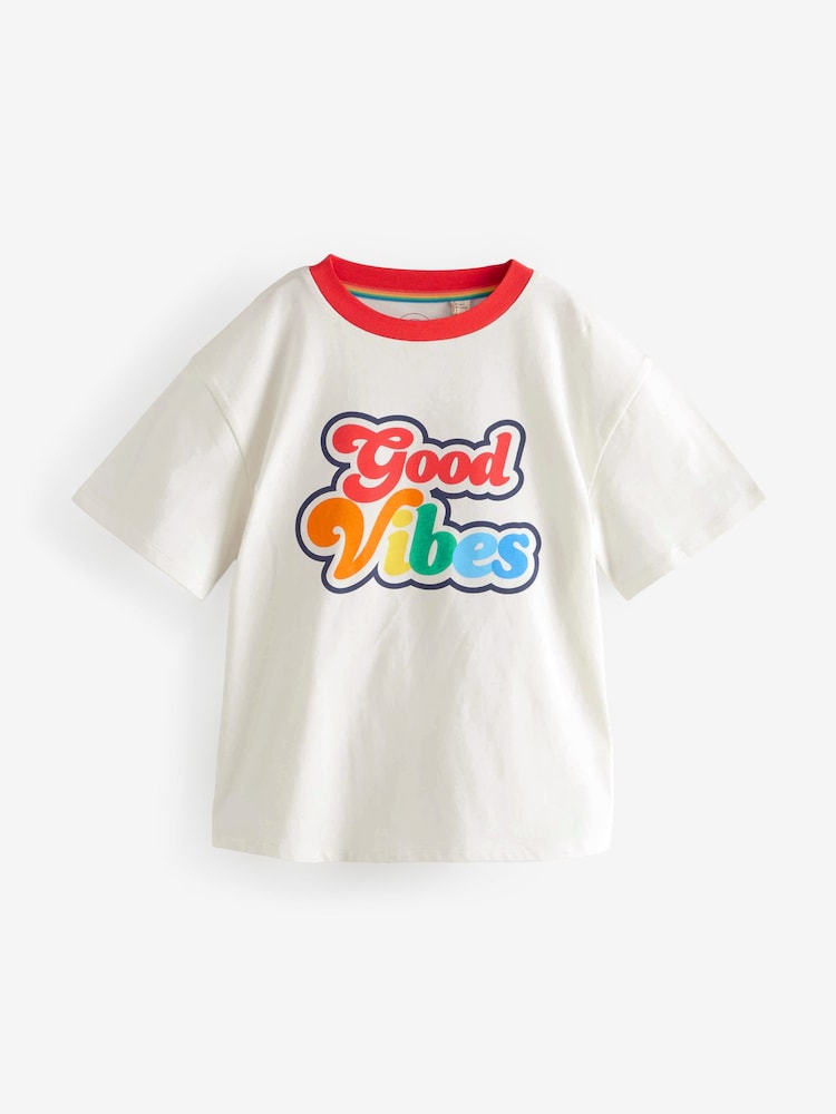Little Bird by Jools Oliver Short Sleeve 100% Cotton T-Shirts 2 Pack - Bild 2 von 7