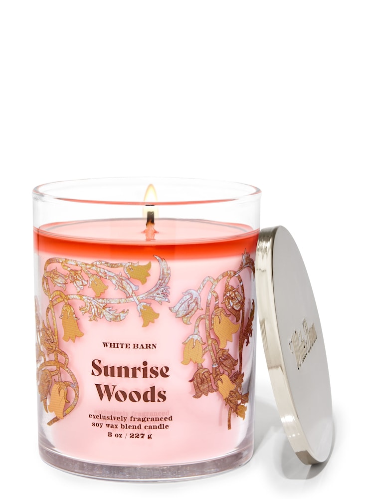 Bath & Body Works Sunrise Woods Sunrise Woods Single Wick Candle 8 oz / 227 g - Image 1 of 1
