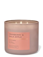 Bath & Body Works Cranberry and Gala Apple 3-Wick Candle 14.5 oz / 411 g - Image 1 of 1