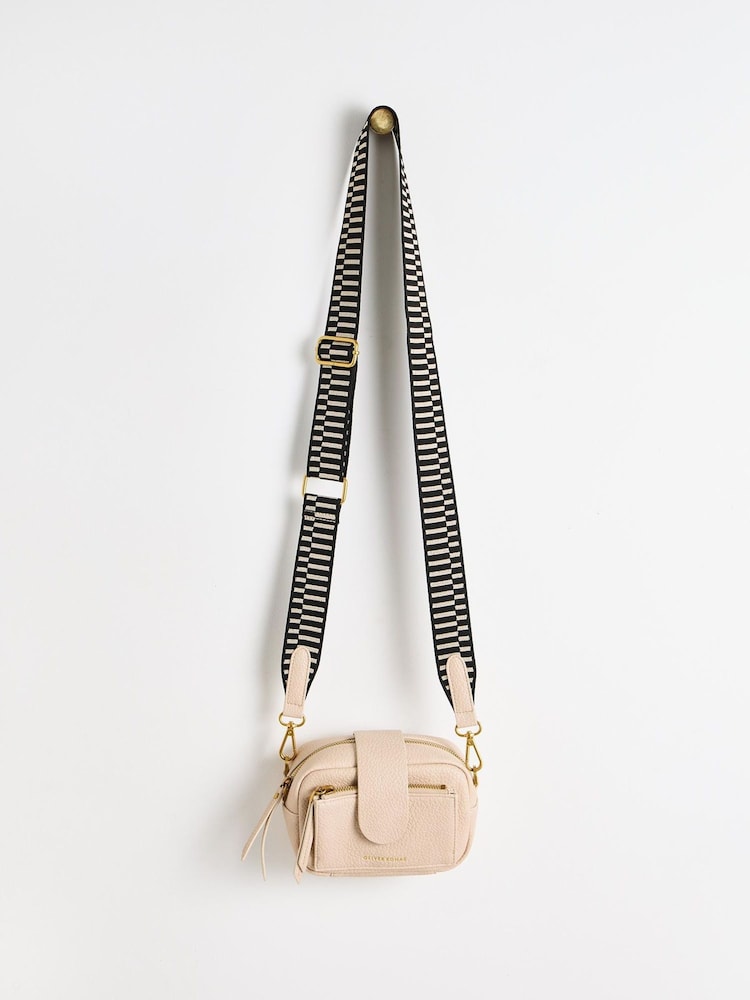Oliver Bonas Cream Cora Cross-Body Bag - Image 2 of 6