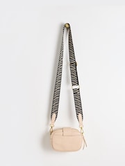 Oliver Bonas Cream Cora Cross-Body Bag - Image 3 of 6