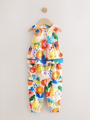 Rainbow 100% Cotton Bright Top and Trousers Set (3mths-7yrs) - Image 5 of 9