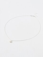 Oliver Bonas White Phoebe Pearl Long Pendant Necklace - Image 5 of 5