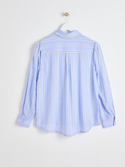 Oliver Bonas Blue Stripe Shirt - Image 5 of 8