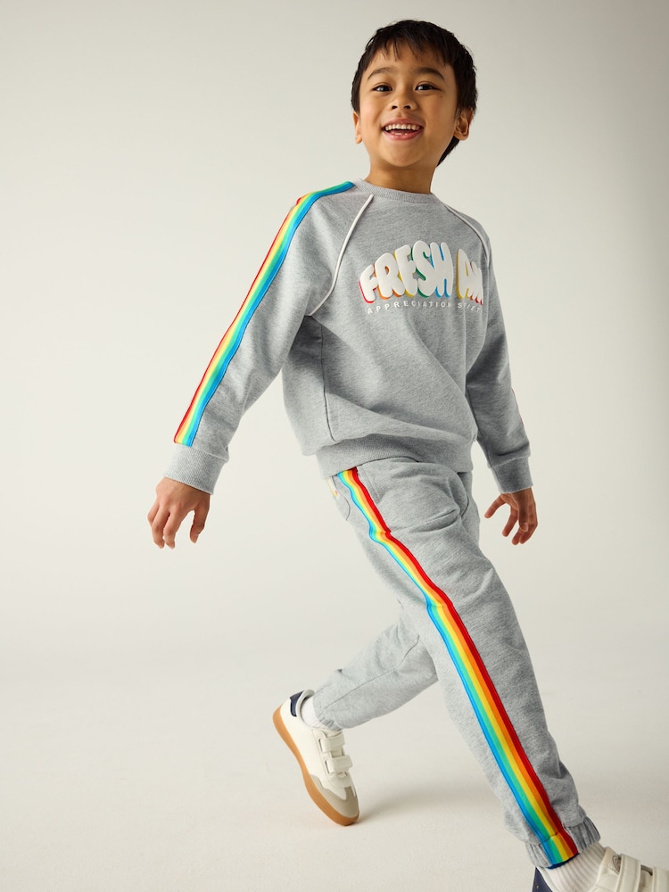 Cinza - Conjunto de moletom e joggers Little Bird by Jools Oliver - Imagem 2 de 7