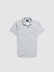 Rodd & Gunn Blue North Point Slim Fit Shirt - Image 5 of 6