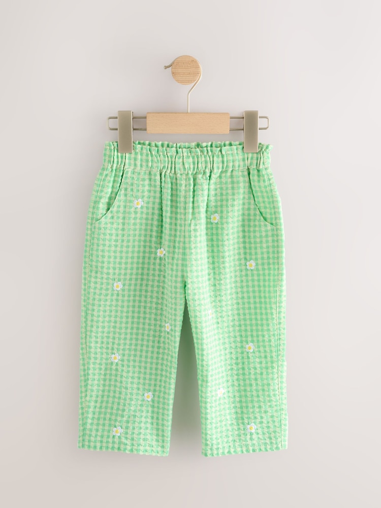 Green Gingham Pull On Trousers (3mths-7yrs) - Image 5 of 8