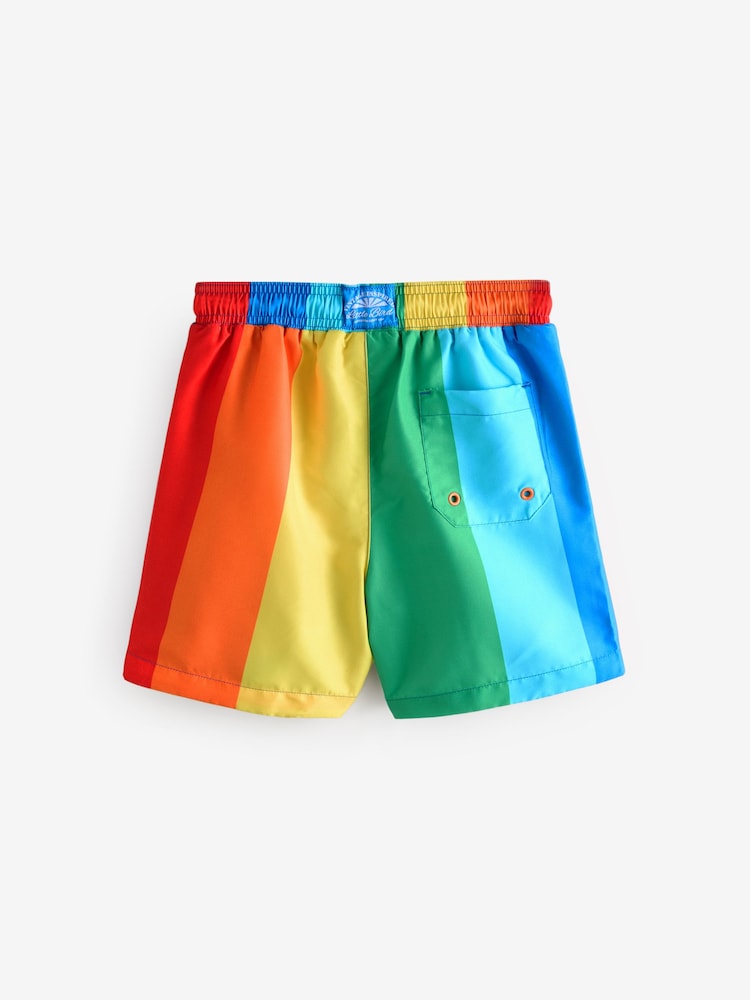 Little Bird by Jools Oliver Multi Rainbow Shorts - Image 2 of 4