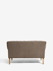 Laura Ashley Baron Chenille Dark Natural Ropsley Small 2 Seater Sofa - Image 7 of 8