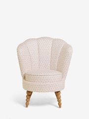 Laura Ashley Glynteg Dusky Rose Pink Accent Chair - Image 4 of 9
