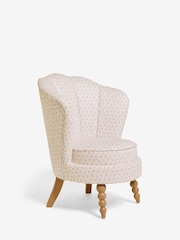 Laura Ashley Glynteg Dusky Rose Pink Accent Chair - Image 5 of 9