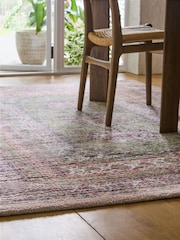 Pink Global Garden Oriental Rug - Image 3 of 5