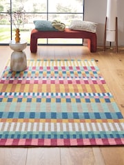 Multi Arden Blocks Rug - Image 1 of 5