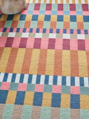 Multi Arden Blocks Rug - Image 2 of 5