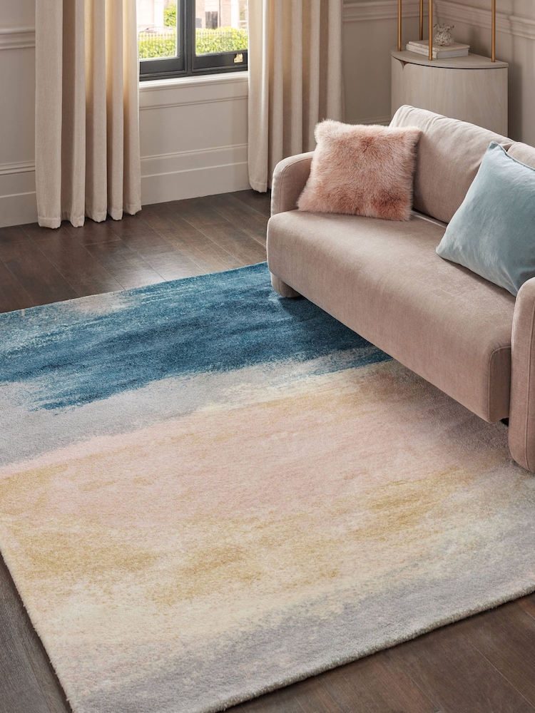 Multi Lorna Subtle Abstract Rug - Image 1 of 4