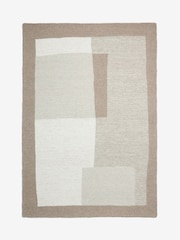 Dark Natural Quinn Blocks Rug - Image 5 of 5