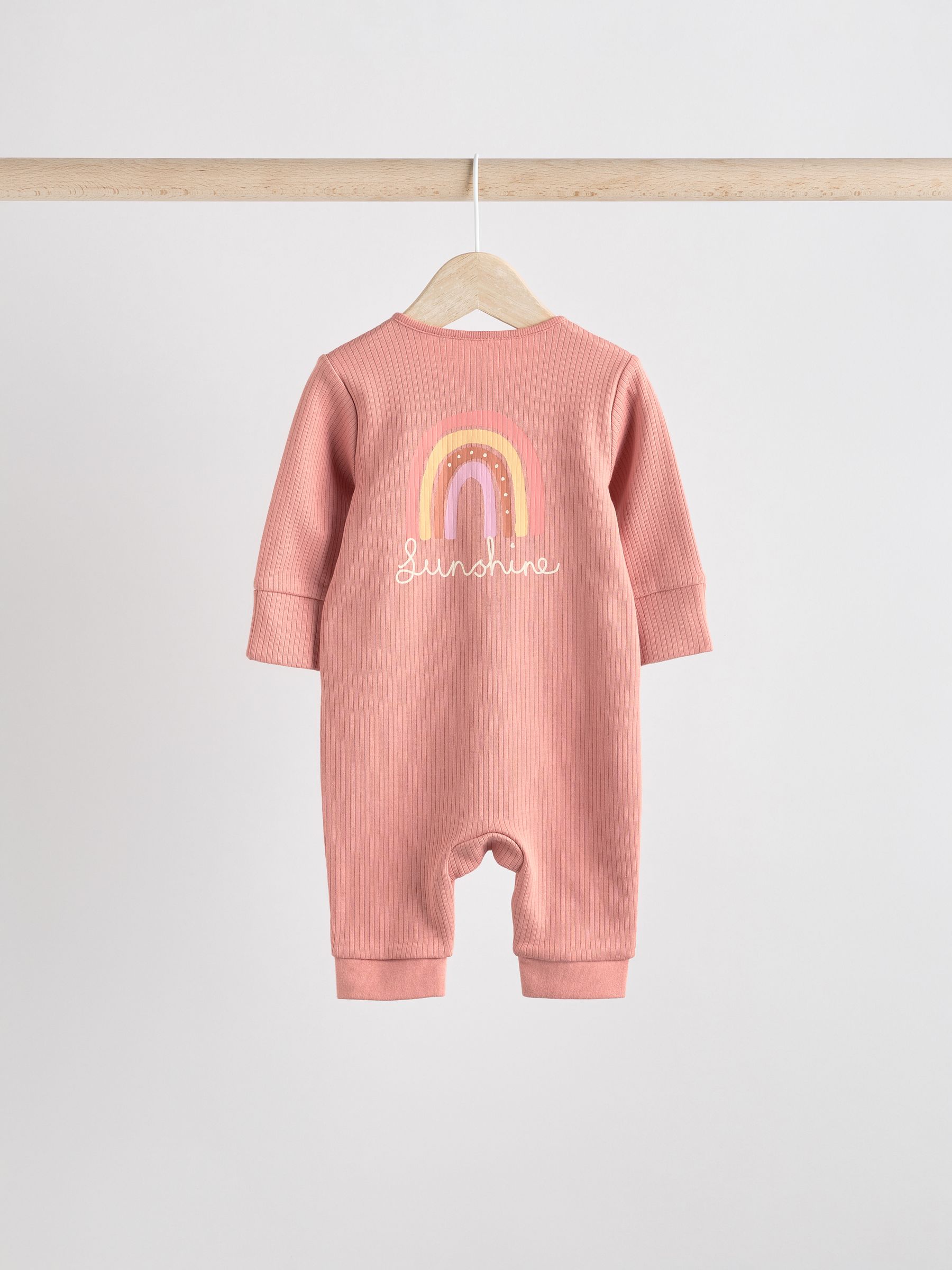 Lot De 3 Dors-bien Bébé Fille à Zip Double Sens - Taille 9 Mois, Rose - Marque NEXT