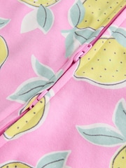 Pink Lemon Baby Two Way Zip Footless 100% Cotton Sleepsuits 4 Pack (0mths-3yrs) - Image 15 of 16