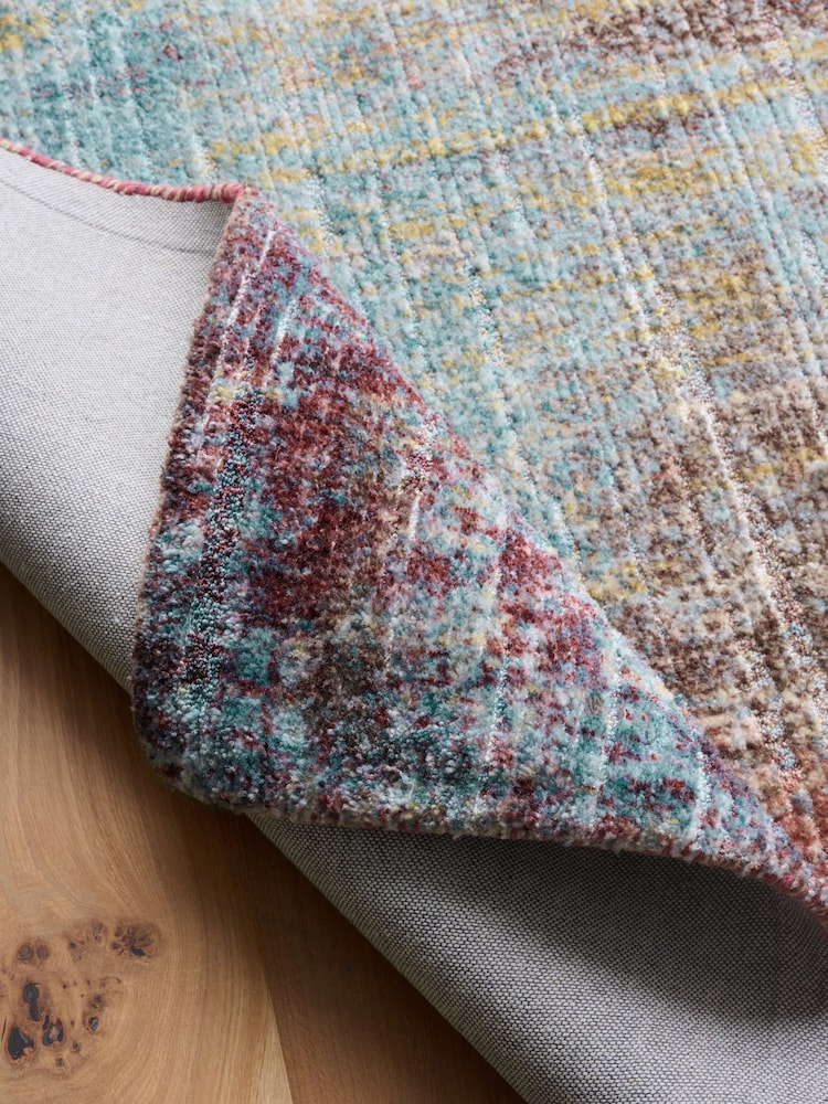 Rust Brown Hudson Abstract Rug - Image 7 of 7
