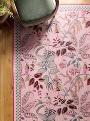 Washable Exotic Monkey Floral Rug - Изображение 2 из 6