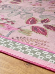 Washable Exotic Monkey Floral Rug - Изображение 4 из 6
