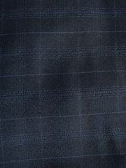 Navy Regular Checks Trousers Suit - Image 8 of 10
