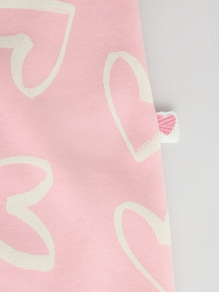 Pink Baby Two Way Zip Footless 100% Cotton Sleepsuits 4 Pack (0mths-3yrs) - Image 11 of 14