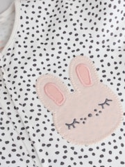 Brown/Cream 5 Pack Baby Bunny Sleepsuits (0mths-2yrs) - Image 13 of 15