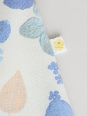 Blau - 100% Cotton Collar Floral Baby Sleepsuits 3 Pack (0-2yrs) - Bild 11 von 14