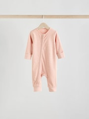 Neutrale Farbe - 5-er Pack Baby-Schlafanzüge mit Zwei-Wege-Reißverschluss (0Monate–3Jahre) - Bild 7 von 14