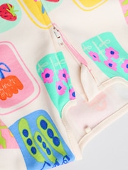 Multi 100% Cotton Two Way Zip Baby Footless Sleepsuits 3 Pack (0mths-3yrs) - Image 10 of 14