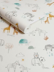 Multi Dream Safari A4 Wallpaper Sample - Image 3 of 4