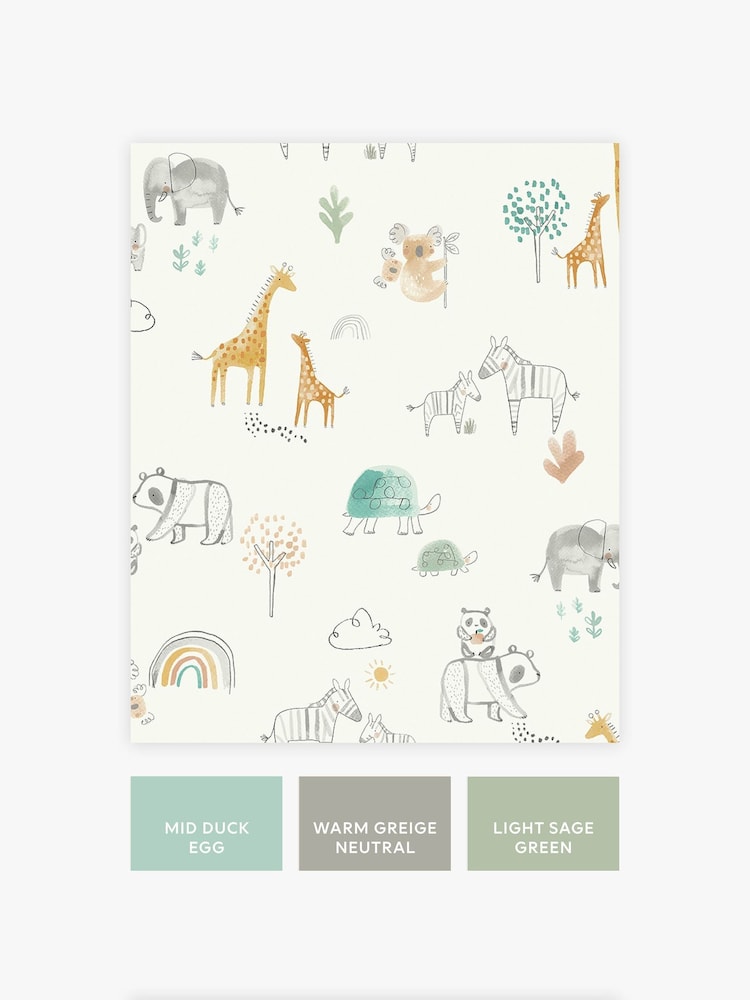 Multi Dream Safari A4 Wallpaper Sample - Image 4 of 4