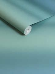 Teal Blue Ocean Ombre A4 Wallpaper Sample - Image 4 of 5