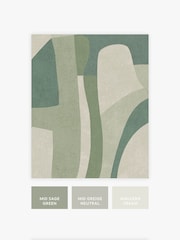 Green Circumflex A4 Wallpaper Sample - Image 4 of 4
