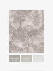 Grey Trailing Trees A4 Wallpaper Sample - Image 4 of 4